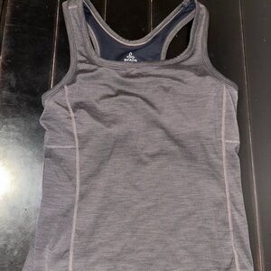 Prana Women's Gray/Brown Tank Top